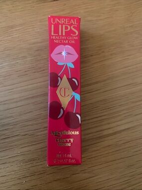 Charlotte Tilbury Unreal Lips Juicylicious Cherry Glaze - 14ml new